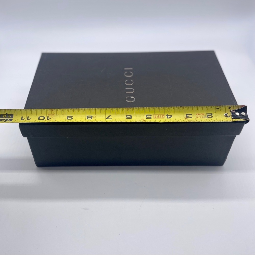 GUCCI Genuine Black Shoe Box for Women’s Shoes and Sandals Size in Photos - Picture 6 of 6